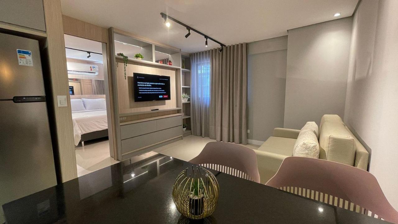 Апартаменты Lindo E Moderno Apartamento Studio No Centro Фос-ду-Игуасу Экстерьер фото