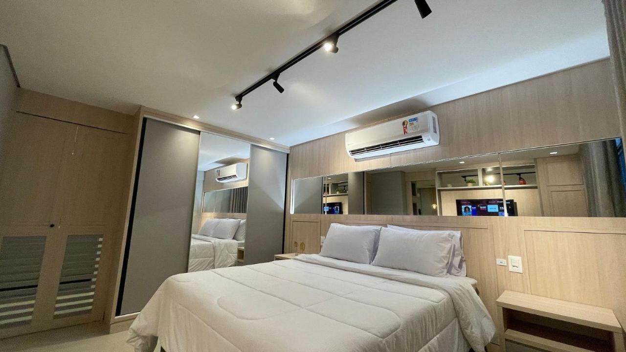 Апартаменты Lindo E Moderno Apartamento Studio No Centro Фос-ду-Игуасу Экстерьер фото