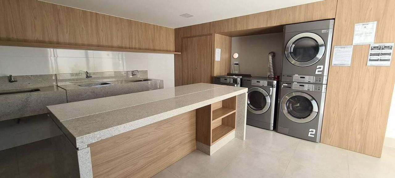 Апартаменты Lindo E Moderno Apartamento Studio No Centro Фос-ду-Игуасу Экстерьер фото