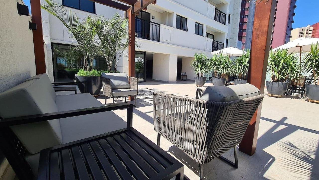 Апартаменты Lindo E Moderno Apartamento Studio No Centro Фос-ду-Игуасу Экстерьер фото