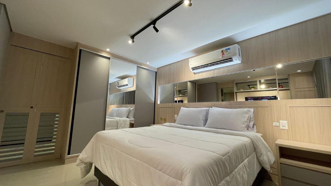 Апартаменты Lindo E Moderno Apartamento Studio No Centro Фос-ду-Игуасу Экстерьер фото
