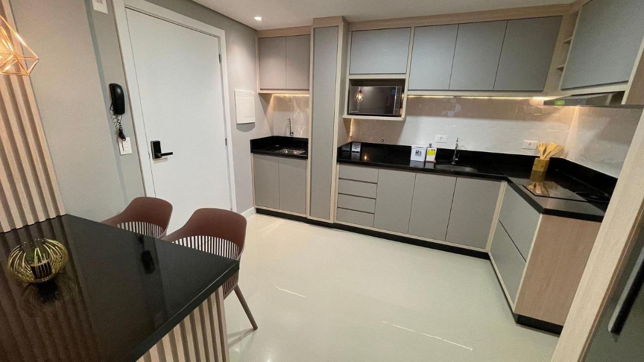 Апартаменты Lindo E Moderno Apartamento Studio No Centro Фос-ду-Игуасу Экстерьер фото